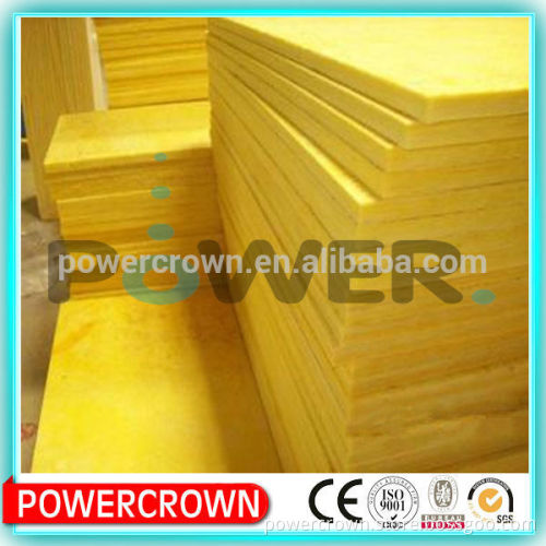 high quality good price thermal insulation glass wool board for wall made in china